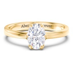 Classic 6-Prong Solitaire Diamond Engagement Ring