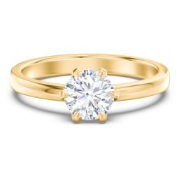 Classic 6-Prong Solitaire Diamond Engagement Ring