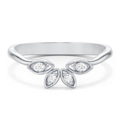 Marquise Element Band with Accents stones