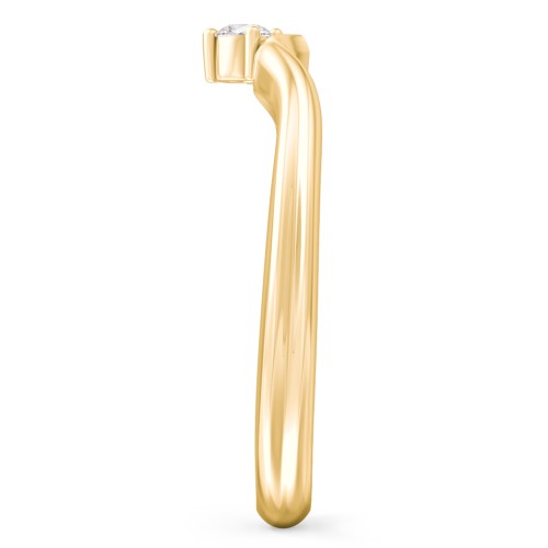 Solitaire Contour Band