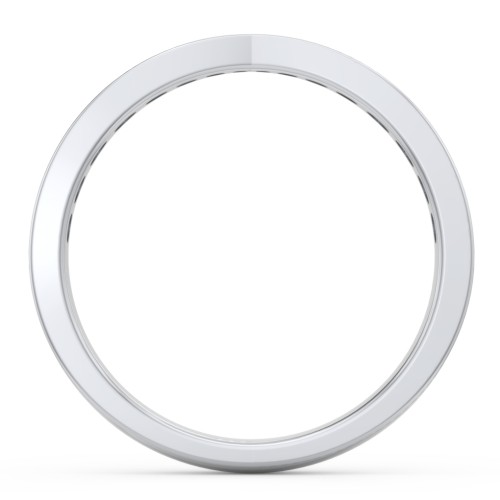 Tapered Half Eternity Diamond Band