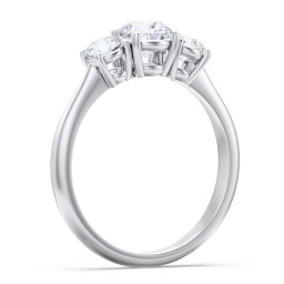 Classic 3-Stone Diamond Engagement Ring
