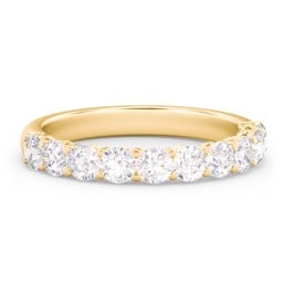 Classic Shared Prong Half Eternity Wedding Band - 1 ct. tw.