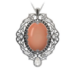 Murdoch Mysteries - Oval Cabochon Pendant