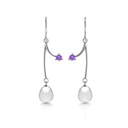 Freshwater Pearl Vine Earrings
