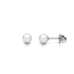Classic Freshwater Pearl Stud Earrings in 925 Sterling Silver