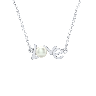 Pearl In Love Necklace