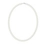 Classic 6mm Freshwater Pearl Necklace with Sterling Silver Clasp