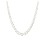 Graduated Freshwater Pearl Necklace With Sterling Silver Clasp