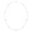 Sterling Silver Freshwater Pearl Station Necklace – Sterling Silver