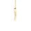 Pavé Heart Pendant with Diamond Accents – 10K Yellow Gold