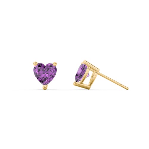 Heart Stud Earrings
