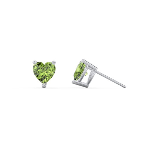 Heart Stud Earrings