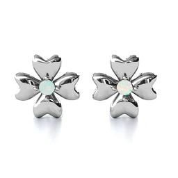 Four Heart Clover Earrings