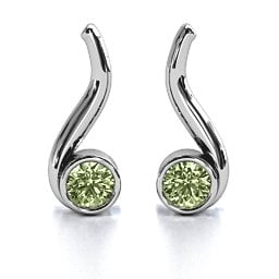 Swirl Drop Earrings