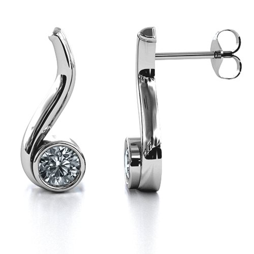 Swirl Drop Earrings