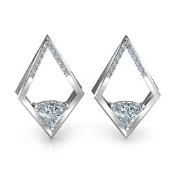 Optical Elegance Earrings