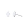 Diamond Shape Stud Earrings