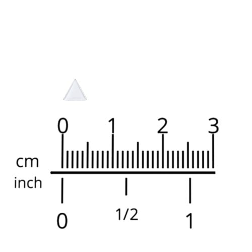 Triangle Shape Single Stud