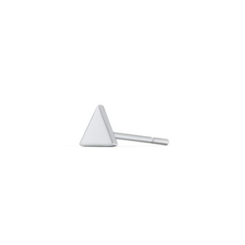 Triangle Shape Single Stud – Sterling Silver