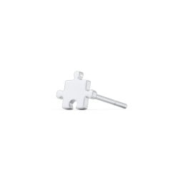 Jigsaw Puzzle Shape Single Stud