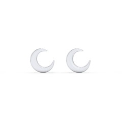 Moon Stud Earrings