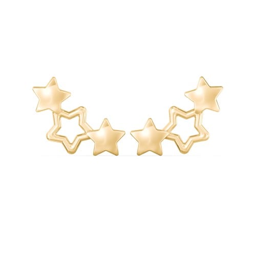 Cluster Star Earrings