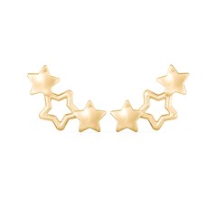 Cluster Star Earrings