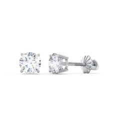 4 Prong Classic Diamond Stud Earrings - 0.75 ct. tw.