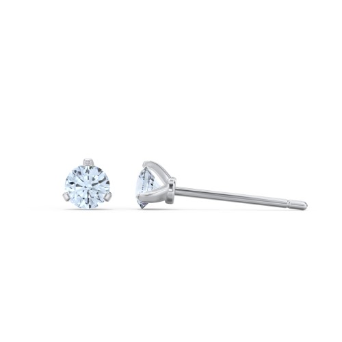 Birthstone Martini Stud Earrings
