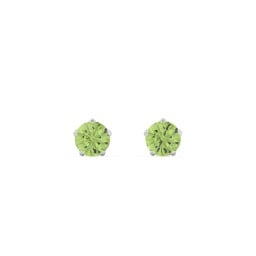 5 Prong Birthstone Stud Earrings
