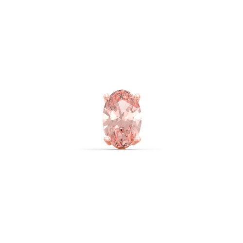 Classic Oval Birthstone Single Stud