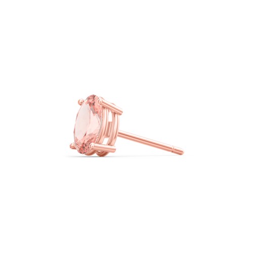 Classic Oval Birthstone Single Stud