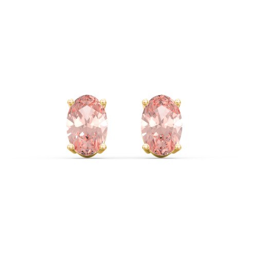 Classic Oval Birthstone Stud Earrings