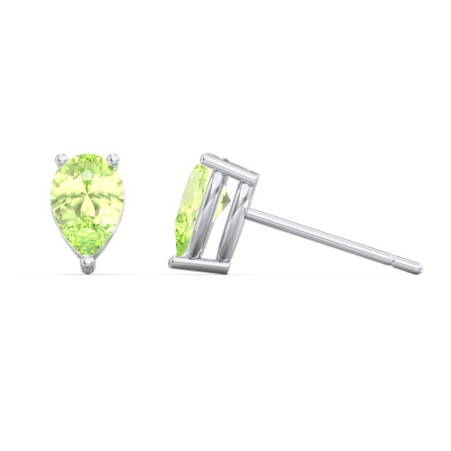 Classic Pear Cut Stud Earrings