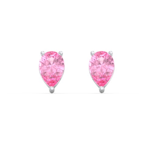 Classic Pear Cut Stud Earrings
