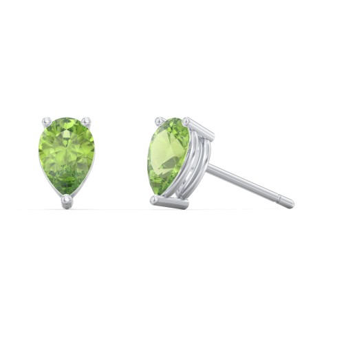 Classic Pear Cut Stud Earrings