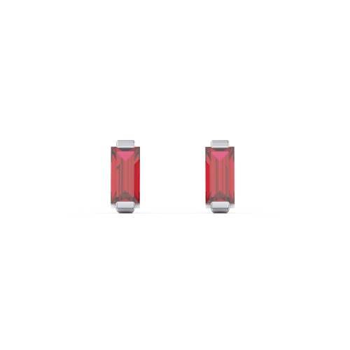 Classic Baguette Cut Stud Earrings