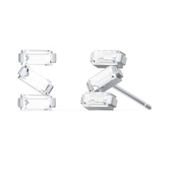 Baguette Scatter Stud Earrings