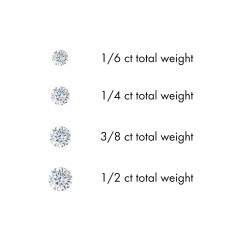 4 Prong Classic Diamond Single Stud - 0.25 ct. tw.