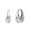 Tapered Dome Huggie Earrings – Sterling Silver