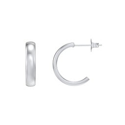 Classic Medium Open Hoop Studs
