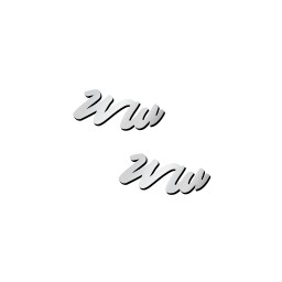 Personalized Name Stud Earrings