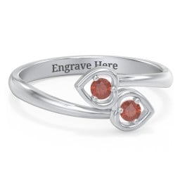 Double Heart Bypass Ring