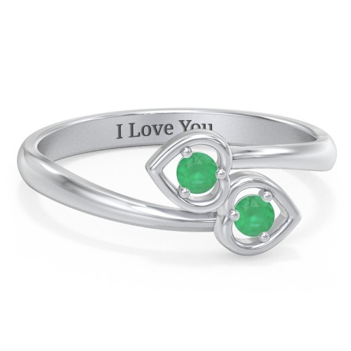 Double Heart Bypass Ring