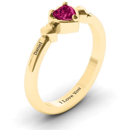 Triple Heart Ring