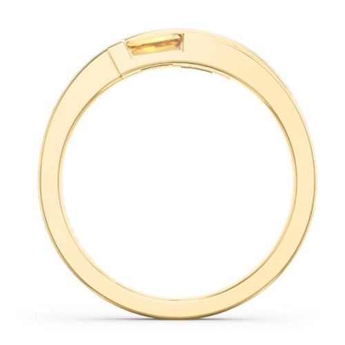 Double Baguette Bypass Ring
