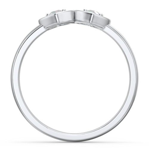 Kissing Hearts Ring