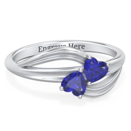 A "Couple" of Hearts Ring