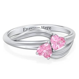 A "Couple" of Hearts Ring